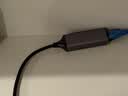 绿联Type-C转千兆网口RJ45网线转接头有线网卡转换器适用苹果MacBook华为笔记本电脑手机以太网扩展坞 实拍图