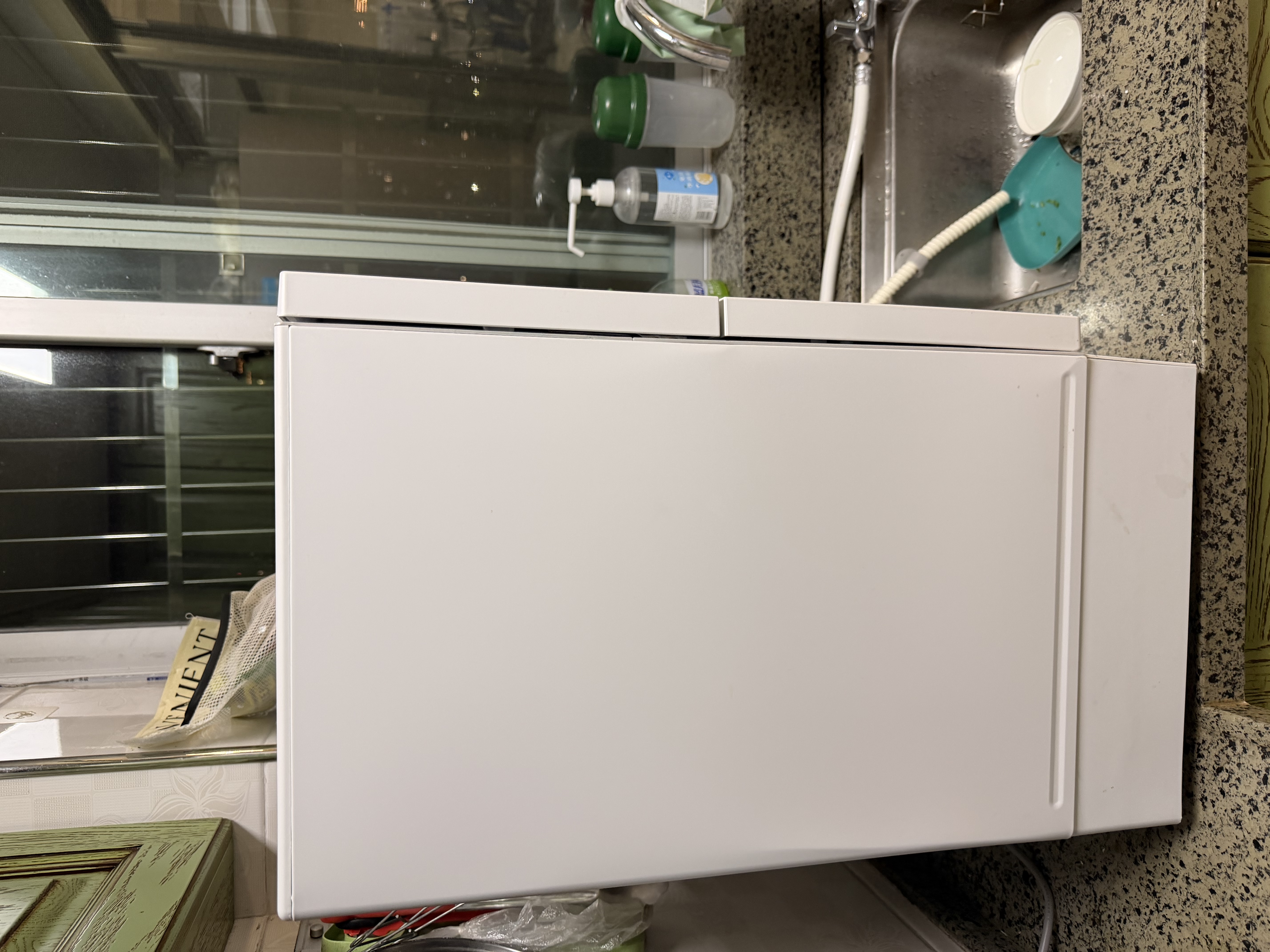 松下（Panasonic）【国家补贴】洗碗机台式 80℃高温除菌 热风烘干 软水系统 刷碗机台面家用K8RAH1D 【台式二代】80℃高温除菌H1D 实拍图