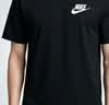 耐克(NIKE)春夏男短袖T恤 纯棉 运动休闲 经典简约 AR4999-013 黑色L 实拍图