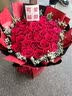 幽客玉品鲜花速递红玫瑰花束表白送女友老婆生日礼物全国同城配送 33朵红玫瑰花束—女王款 实拍图
