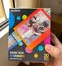 INSTAX富士instax立拍立得 mini相纸 彩虹单包10张+磁吸二合一相框 实拍图