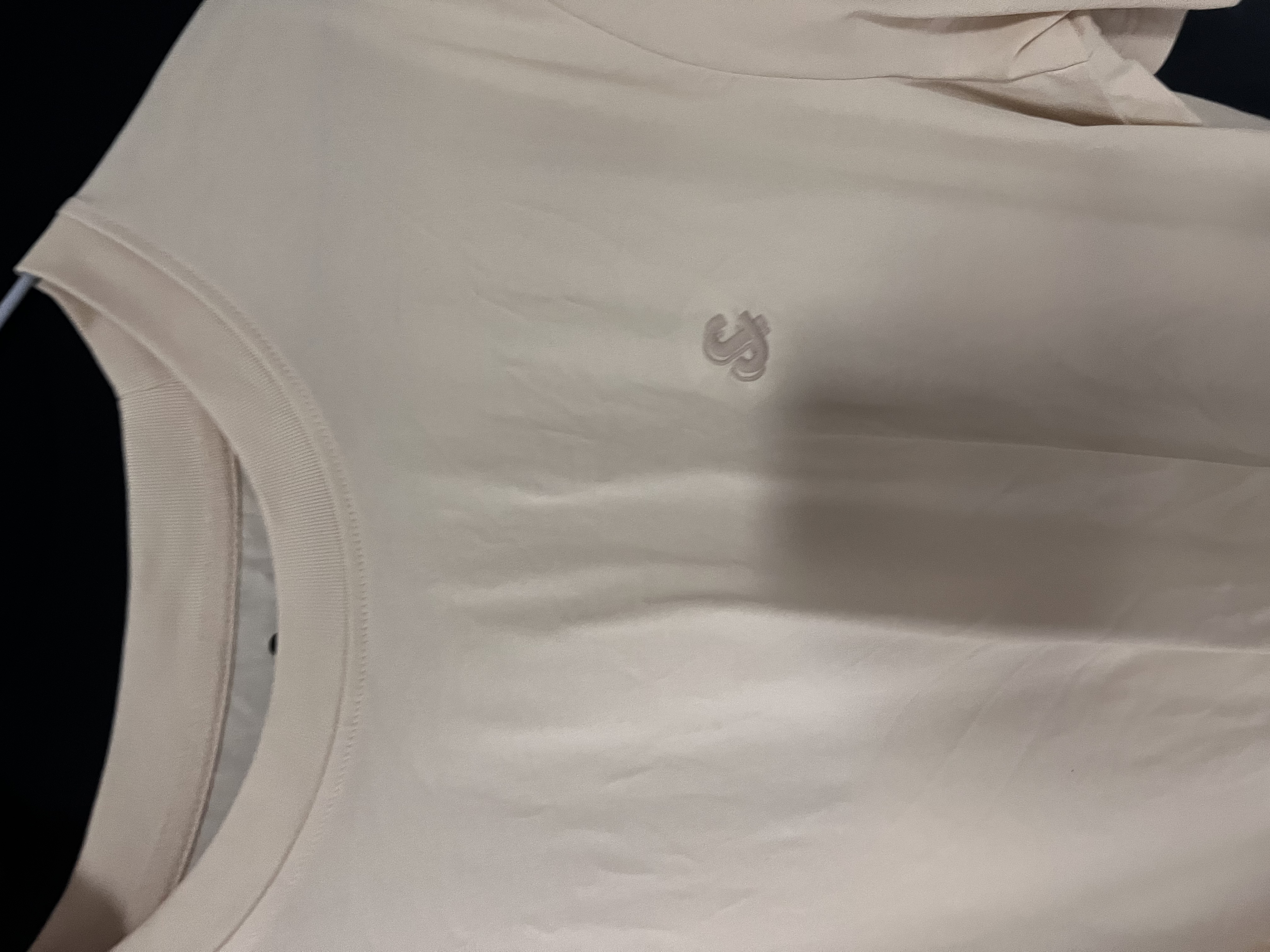 杰克·琼斯（JACK&JONES）26年男装新款【凉感】短袖T恤男士简约纯色透气打底耐洗半袖 E38藏蓝色 常规 3XL （195） 实拍图
