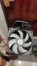 超频3（PCCOOLER）红海H4炫彩 黑色CPU风冷散热器（4热管/PWM风扇/支持12/13代1700/AM4/AM5/133mm高度） 实拍图