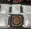 百鲜洽巧克力脆皮猫山王榴莲冰皮月饼礼盒装糕点冰淇淋流心月饼礼盒 脆皮巧克力榴莲冰皮月饼60g*6枚装*1盒 实拍图