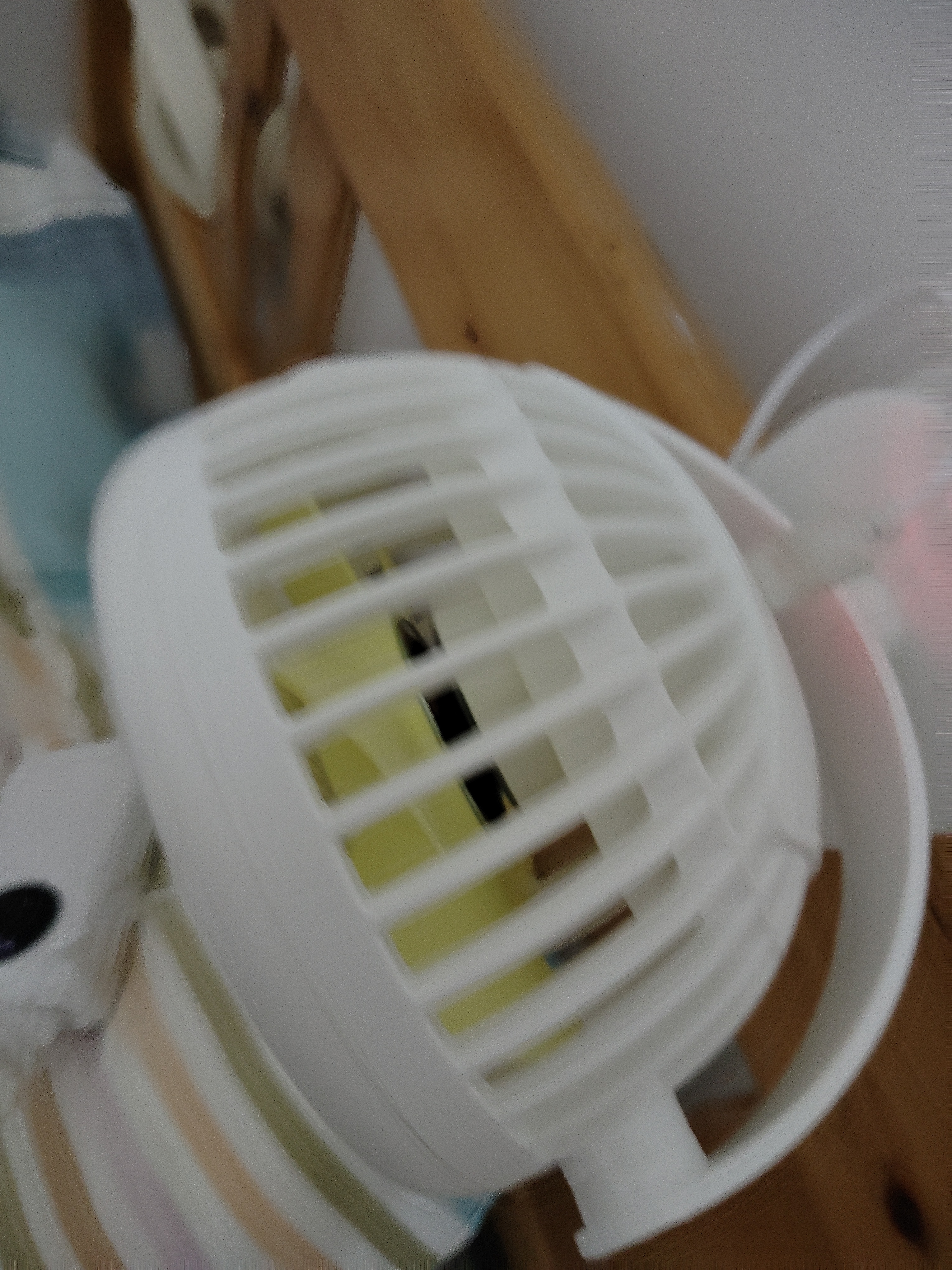 赛亿蓄电款USB小风扇电风扇小电扇小台扇办公室宿舍床头车载用多功能台夹壁挂扇迷你便携小型风扇 实拍图