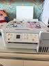 爱普生（EPSON）【6代新品】L4356墨仓式彩色无线AI学习打印机一体机家用/办公  L4266升级版(自动双面 液晶屏 白) 实拍图