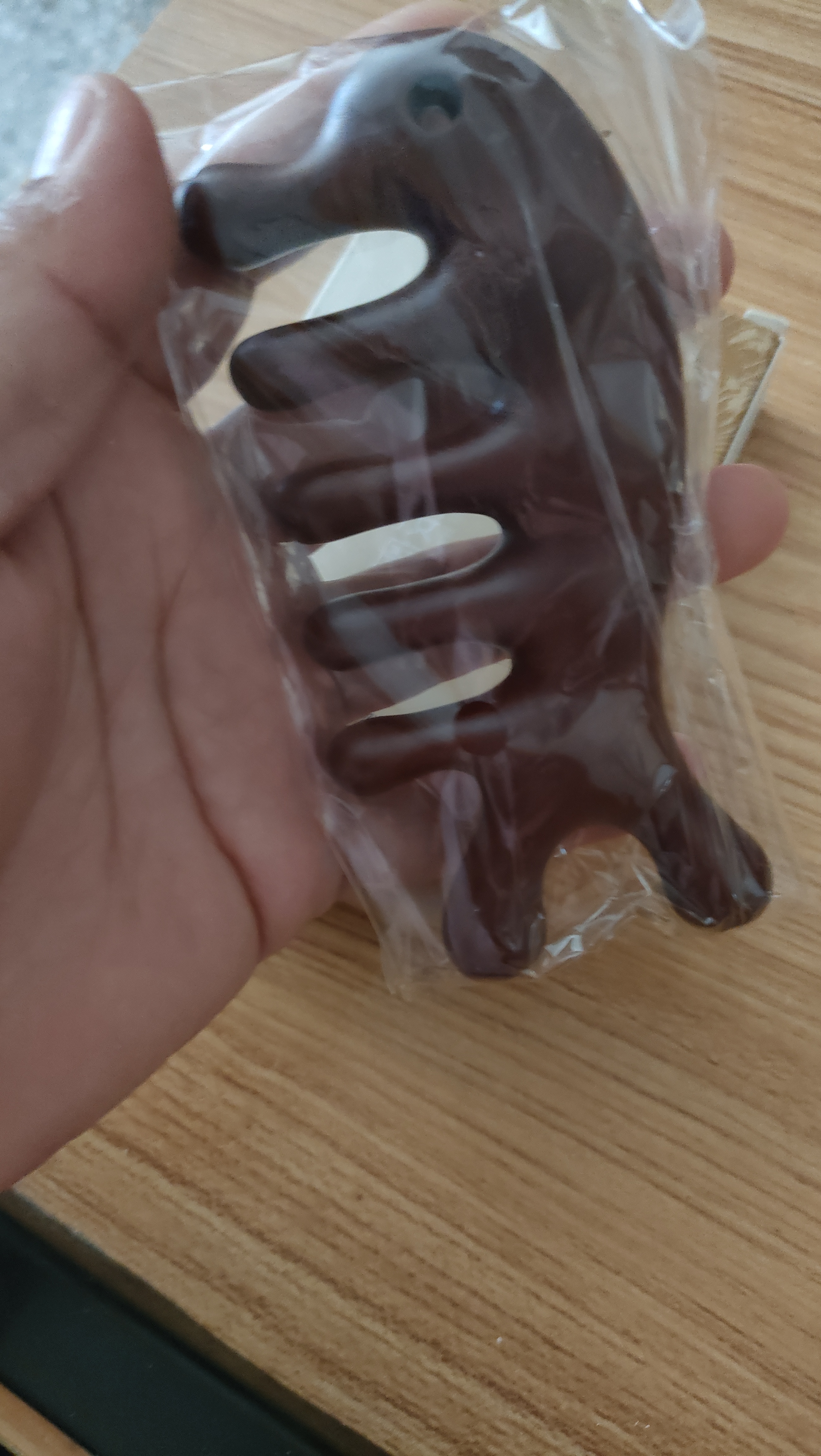 BATUREL檀木按摩梳子经络梳刮痧板头部经络梳面部耳刮按摩棒刷檀木梳礼物 实拍图