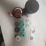 美的（Midea）净水器水龙头过滤器家用自来水滤水器直饮前置过滤器厨房卫生间通用除水垢除余氯双出水可清洗滤芯 一机七芯【五年免换芯】 实拍图