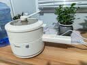 美的（Midea）电煮锅 小电锅 电蒸锅 宿舍小锅多功能锅辅食锅 1.6L学生寝室一体泡面小火锅电煮锅XZE2017 配蒸笼 实拍图