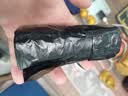 利得背心垃圾袋黑色50*60cm300只双面1.6丝家用办公大号手提塑料袋 实拍图