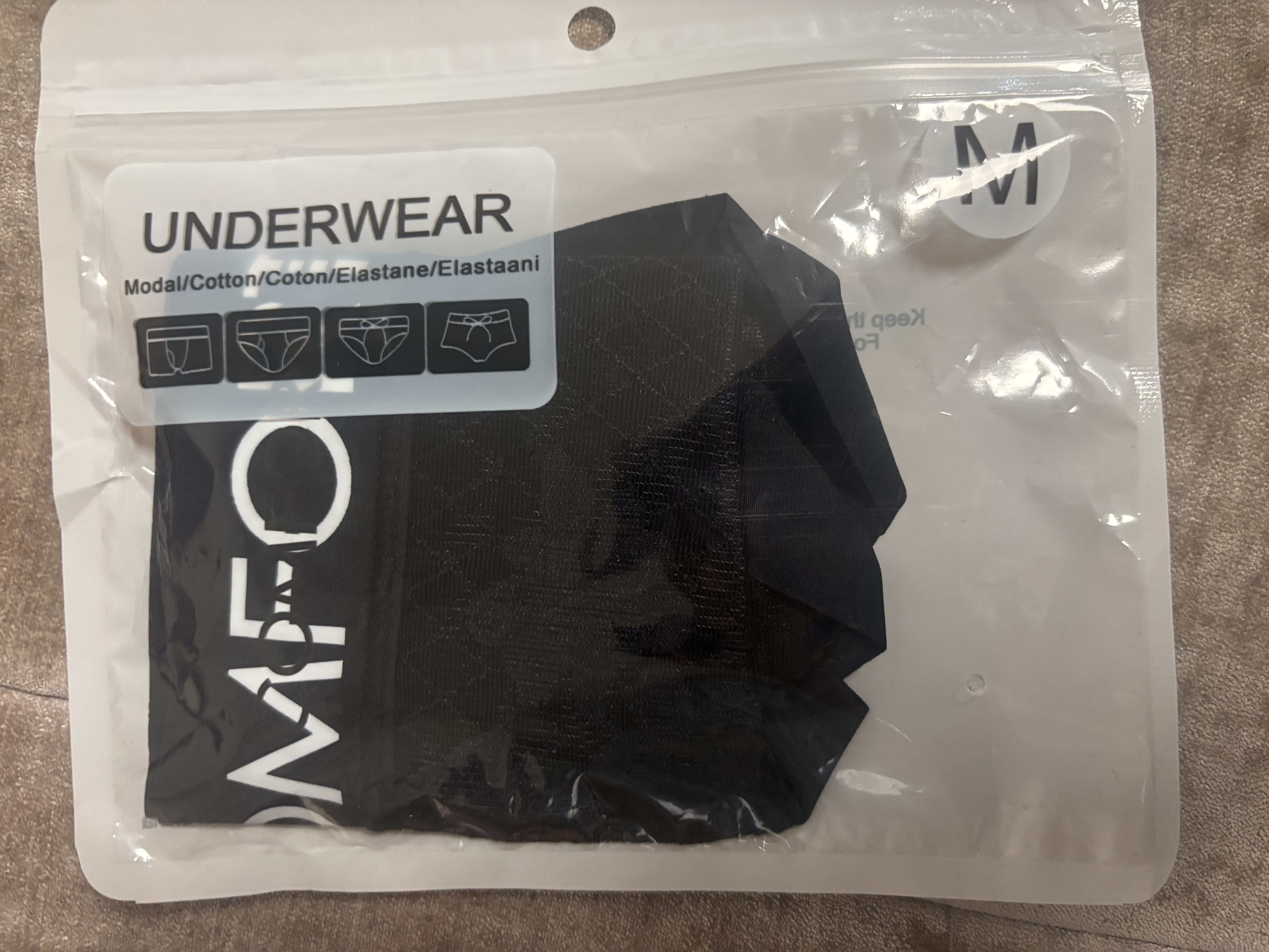 爆款轻奢法式无痕蕾丝透气抗菌收腹提臀简约胖mm大码蚕丝底裆内裤 黑色-2993 M 【80-100斤】 实拍图