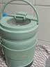 艾仕玛电炖锅多功能1-2人家用办公室煲汤煮粥神器便携大容量蒸煮养生电炖杯全自动一体婴儿辅食锅 【1.5L大容量】薄荷绿+升级款 1.5L 实拍图