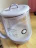 九阳（Joyoung）1.5L全玻璃沸萃养生壶煮茶器 0胶水玻璃滤网炖盅 花茶壶烧水保温一体恒温全自动电热水壶15WY10J 实拍图