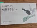 Musspark智能AI随弹无弦吉他电子自动挡便携弹唱小吉他 风信紫 实拍图