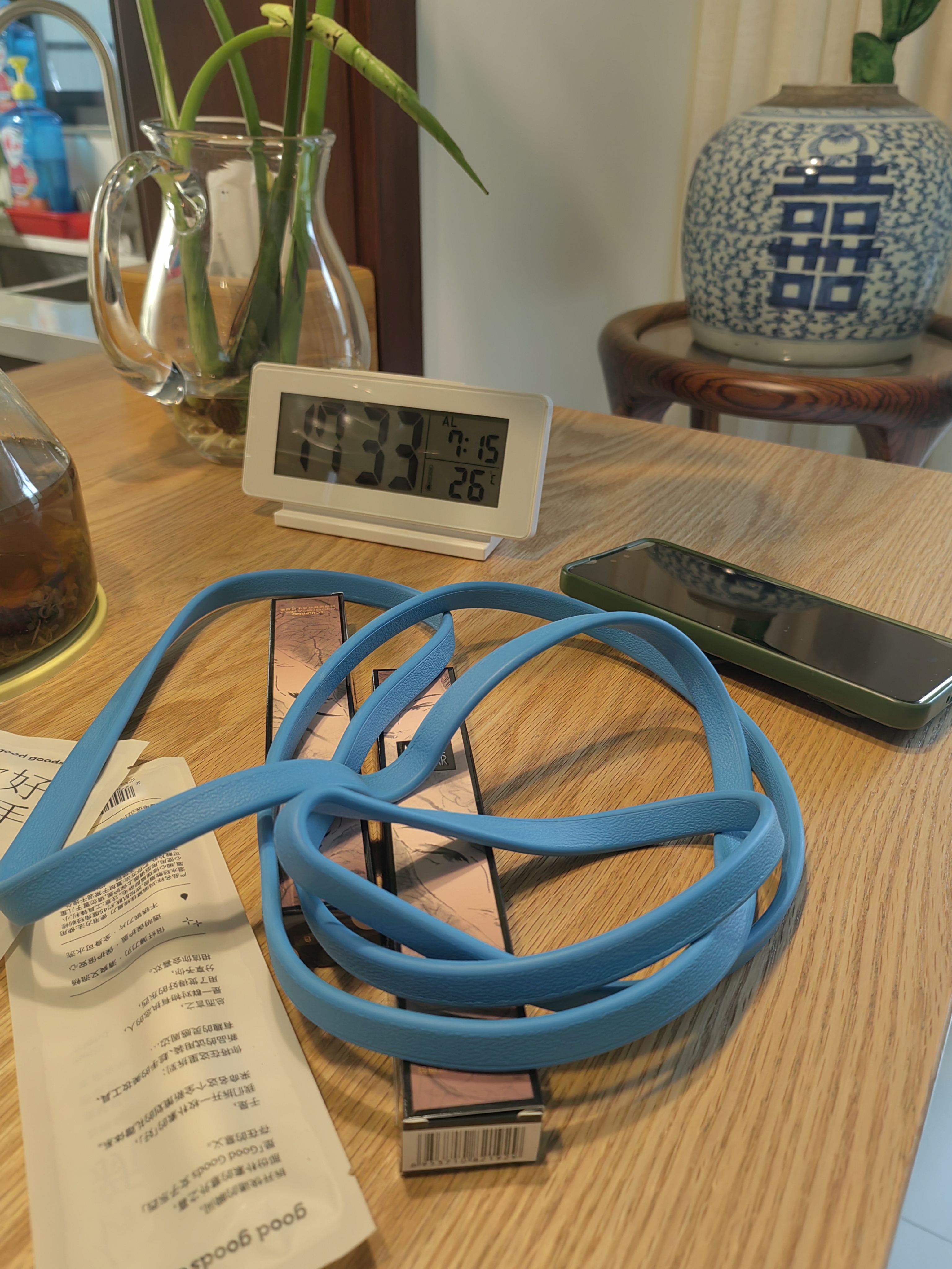 京东京造 圆边防滑阻力带 力量训练健身训练拉力带防滑耐磨不勒手 实拍图