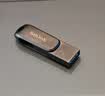 Sandisk闪迪128GB Type-C USB3.2 手机U盘 DDC4深空灰 读速400MB/s 自动备份 双接口优盘 手机笔记本电脑通用 实拍图
