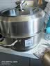 美厨（MAXCOOK）蒸锅 304不锈钢34cm二层蒸锅 加厚复底汤锅 燃气灶电磁炉通用 实拍图