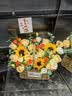 琐拉鲜花速递向日葵玫瑰混搭花束花篮生日礼物全国同城配送 香槟向日葵混搭手提花篮 实拍图