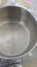 美的（Midea）电煮锅 电蒸锅 分体式小电锅 0涂层不锈钢电煮锅  2-3人家用蒸煮一体多功能锅 2.6L配蒸笼 XZC2071 实拍图