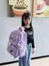 星密途库洛米女孩书包小学生1-3-6一二三六年级大容量护脊超轻儿童书包 紫色升级配件+笔盒+手提包 3-4-5-6二年级女孩幼儿园书包入升学儿童书包背包 实拍图