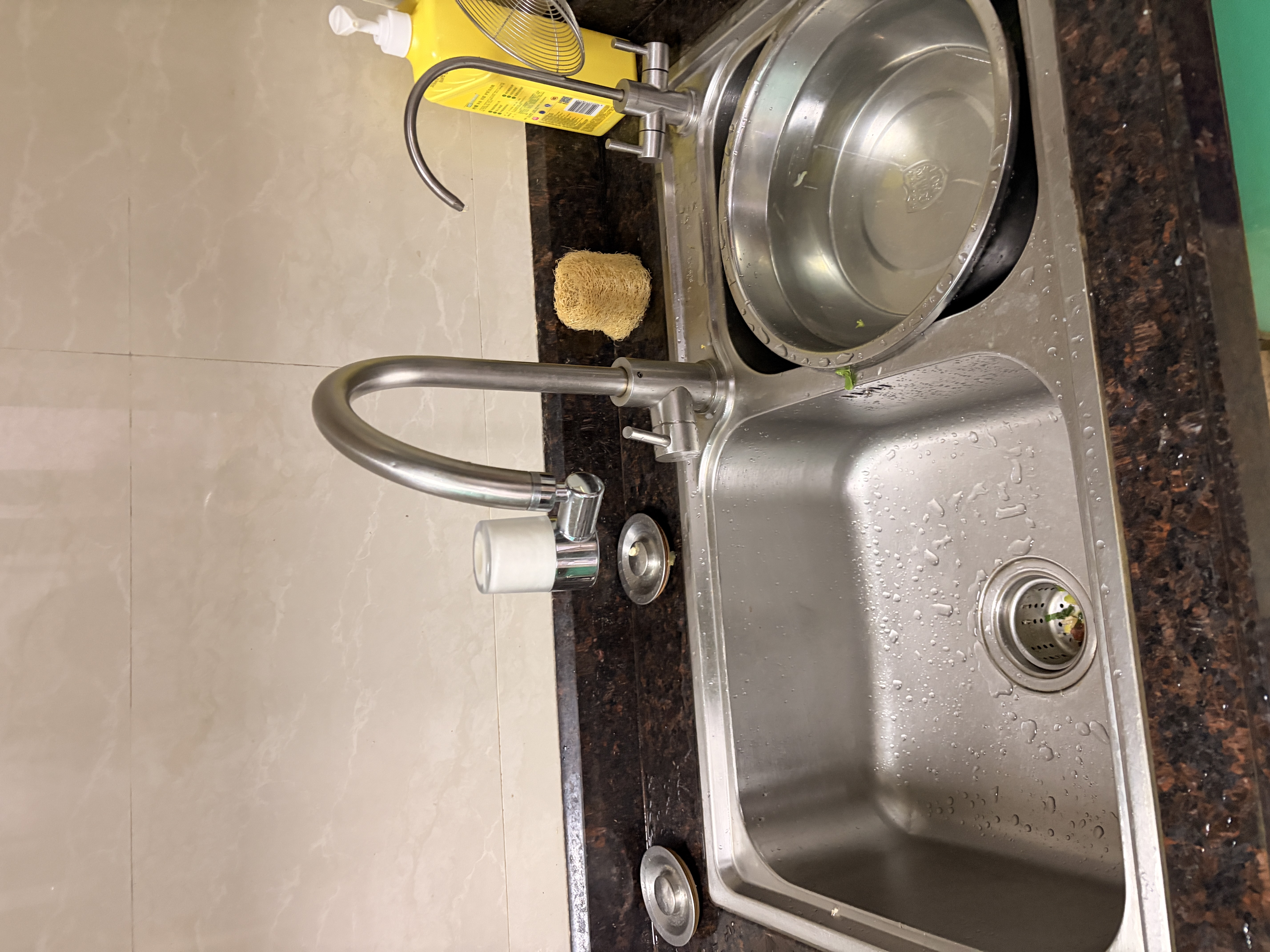苏泊尔（SUPOR）厨房水龙头720°过滤器净水器防溅头万向旋转延伸自来水净化滤嘴S 实拍图
