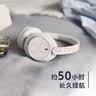 索尼（SONY）WH-CH720N 头戴式无线耳机 蓝牙降噪耳机 电脑网课游戏华为苹果适用 情人节礼物送男女友学生 白色 实拍图