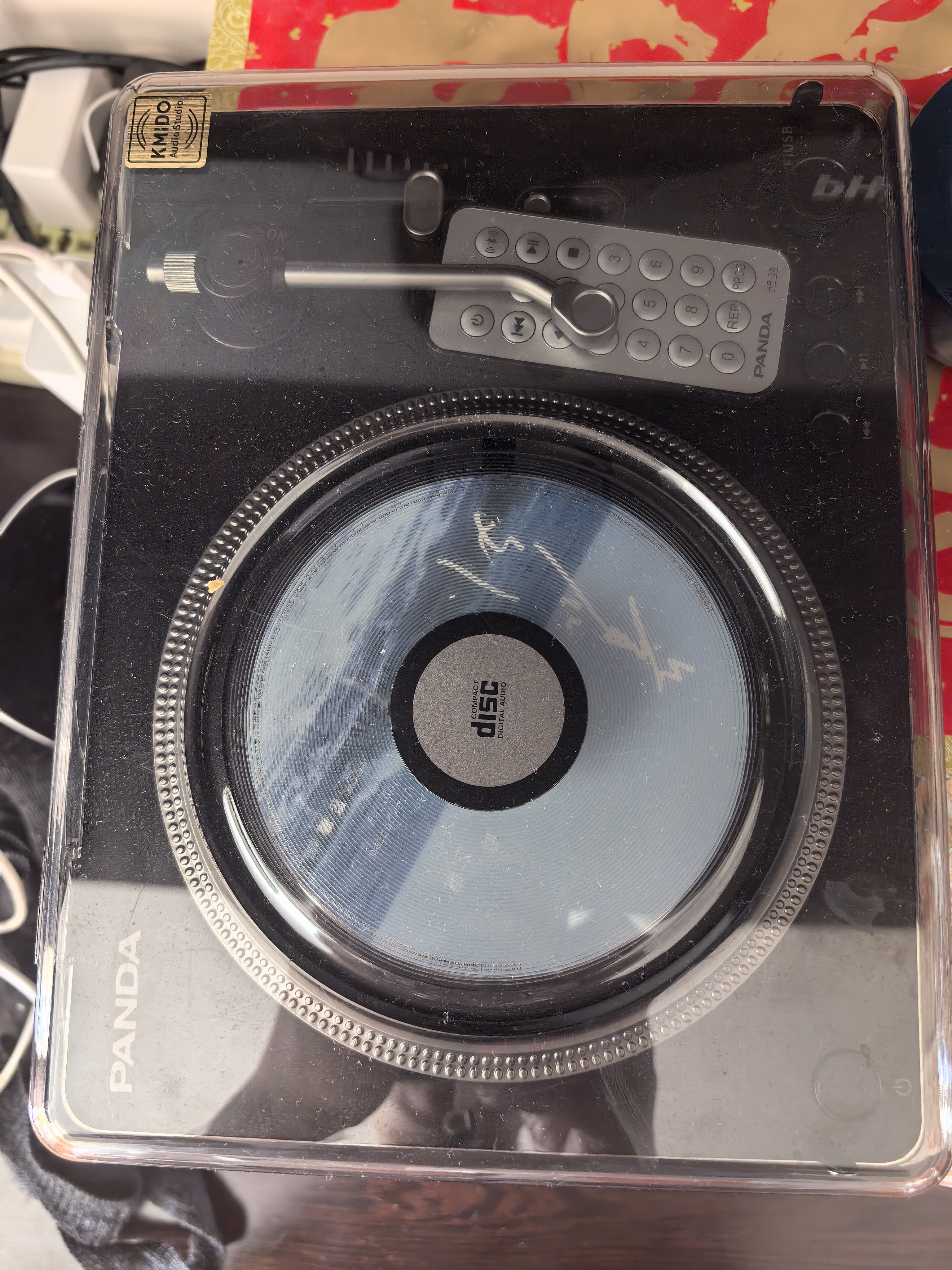 熊猫（PANDA）CD-67MK2 专辑cd机蓝牙播放机音响一体可外放家用播放器光盘发烧级唱碟片 实拍图