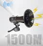 惠象 大喇叭手持80w大功率扩音器喊话器可录音350秒户外声音大长续航锂电池可充电蓝牙USB HZ-80 1个 实拍图