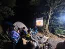 牧高笛（MOBIGARDEN）冷山4帐篷 户外露营徒步防风防雨四人帐篷 NXZ1429065 晨雾白 实拍图