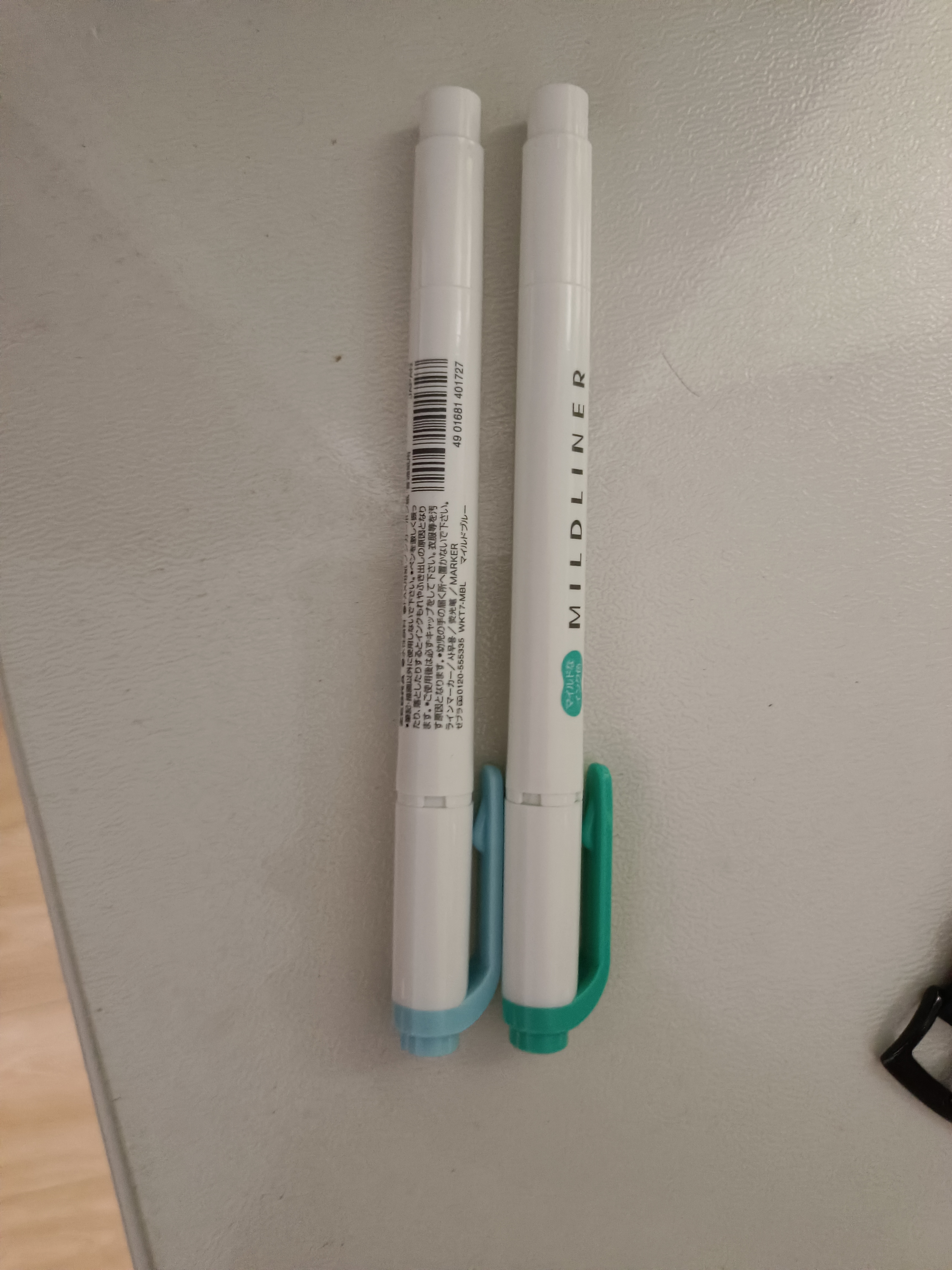 斑马牌 (ZEBRA)双头柔和荧光笔 mildliner系列单色划线记号笔 学生标记笔 WKT7 夏绿 实拍图