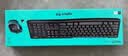 罗技（Logitech）MK275 键鼠套装 无线键鼠套装 办公键鼠套装 全尺寸 商务键鼠套装 带无线2.4G接收器 黑蓝色 实拍图