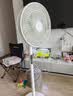 美的（Midea）【幸运草安睡1S】直流变频语音遥控电风扇家用卧室静音落地式风扇台式抗菌大风力一级能效节能电扇 实拍图