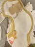 十月结晶婴儿口水巾纯棉防水围嘴宝宝吃饭新生儿防吐奶纱布围兜3条 3条组【建议0-2岁】【4层防水棉纱漫步森海】A类 实拍图