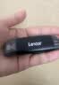 雷克沙（Lexar）USB3.2读卡器 TF/SD二合一 USB/Type C双口 大疆无人机运动相机内存卡读卡器 支持苹果17手机电脑 实拍图