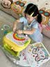 奥智嘉儿童玩具3-6岁3D立体蘑菇钉拼图益智拼豆专注训练男女孩生日礼物 实拍图