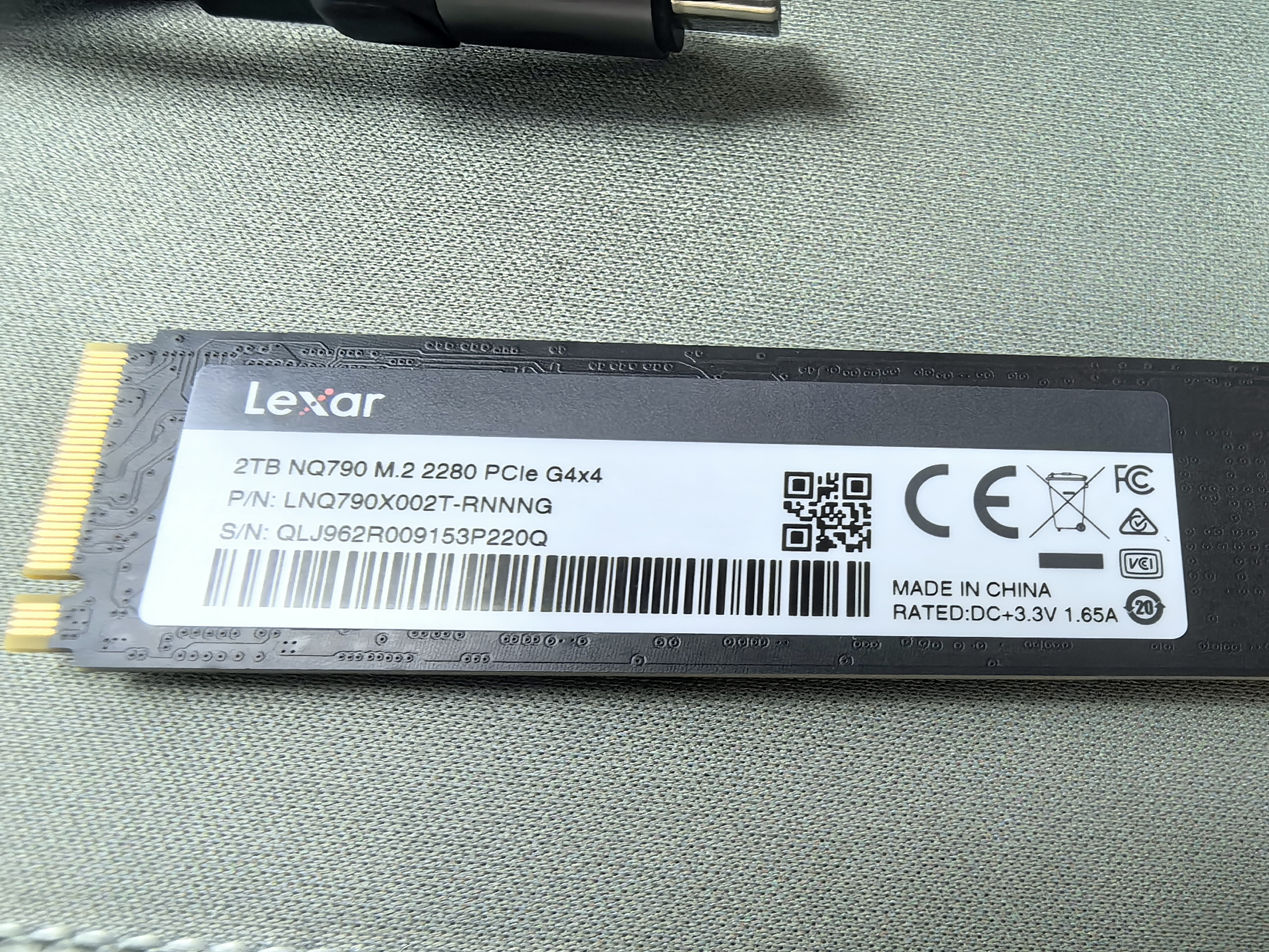 雷克沙（Lexar）NQ790 2TB SSD固态硬盘 M.2接口(NVMe协议) PCIe 4.0x4 传输速度7000MB/s 装机升级 实拍图