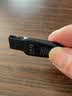 Sandisk闪迪64GB USB3.2 U盘 CZ550黑色 读速100MB/s 安全加密 数据恢复 学习办公电脑车载 高速大容量优盘 实拍图