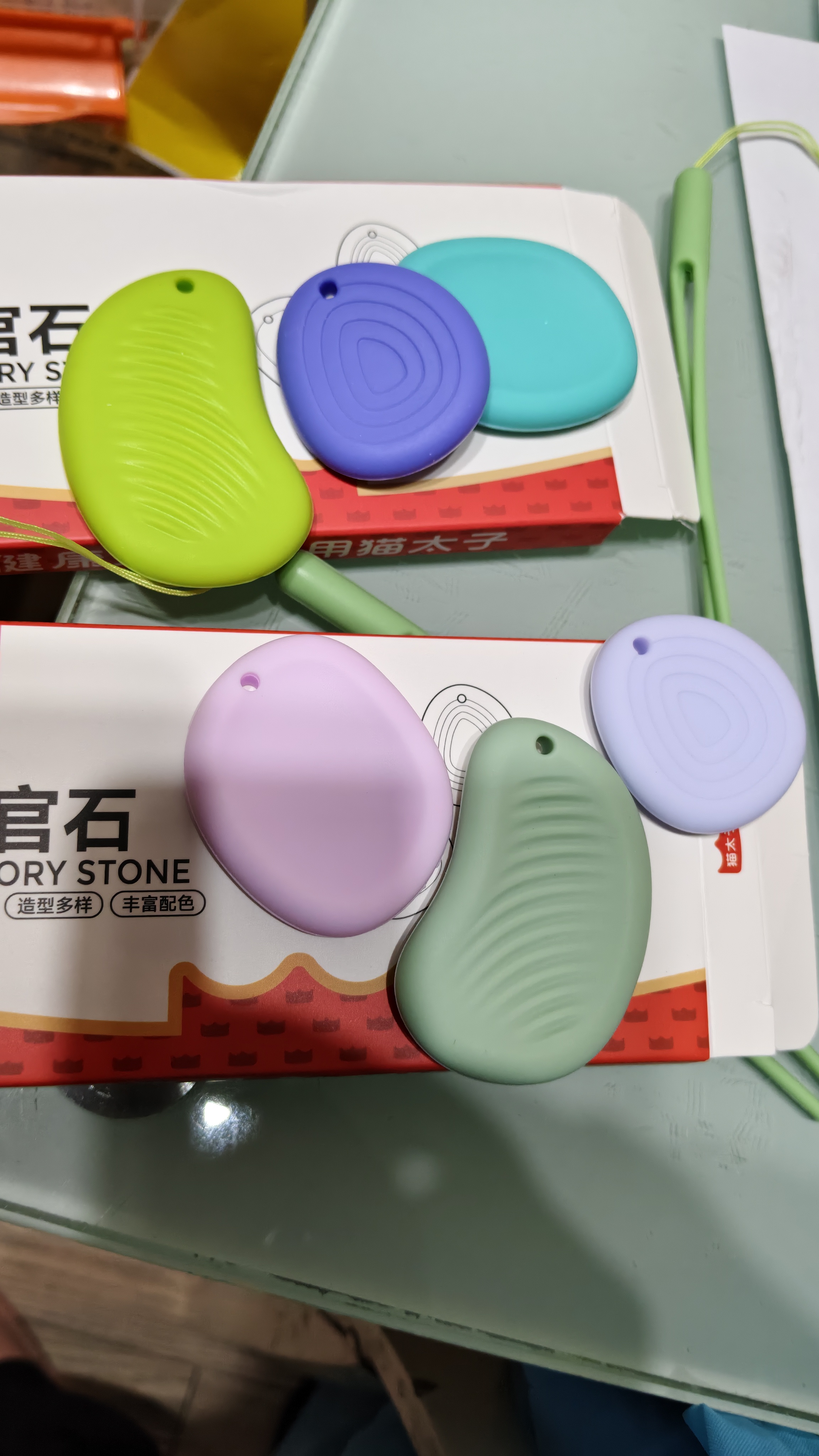 猫太子ADHD感官石专注力玩具训练集中注意力fidget解压神器考研背书学生成人数学教具中号6个 实拍图