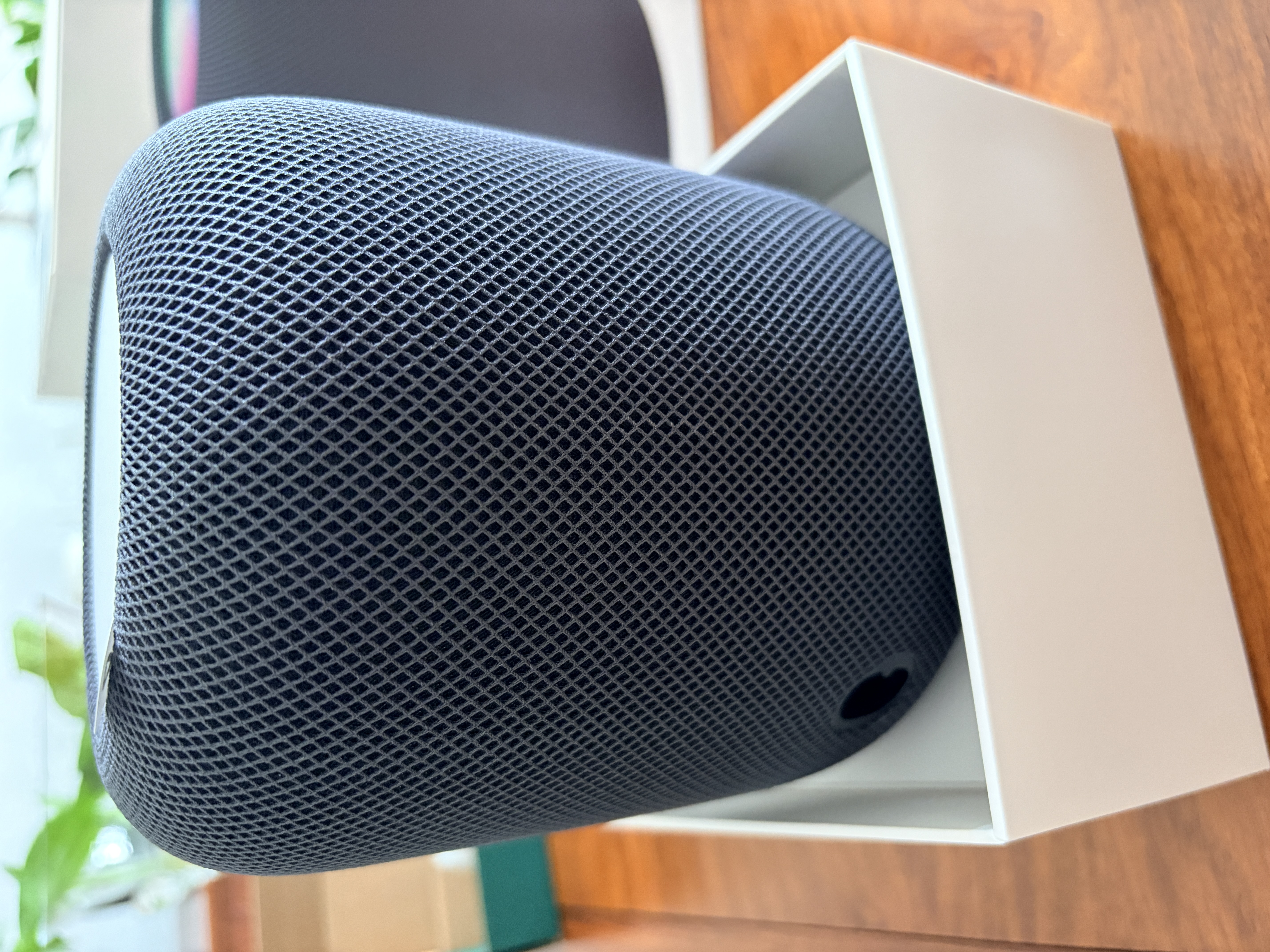 Apple/苹果/苹果 HomePod(第二代) 智能音响蓝牙音箱-午夜色 苹果音响音箱智能家居中枢wifi连接 实拍图