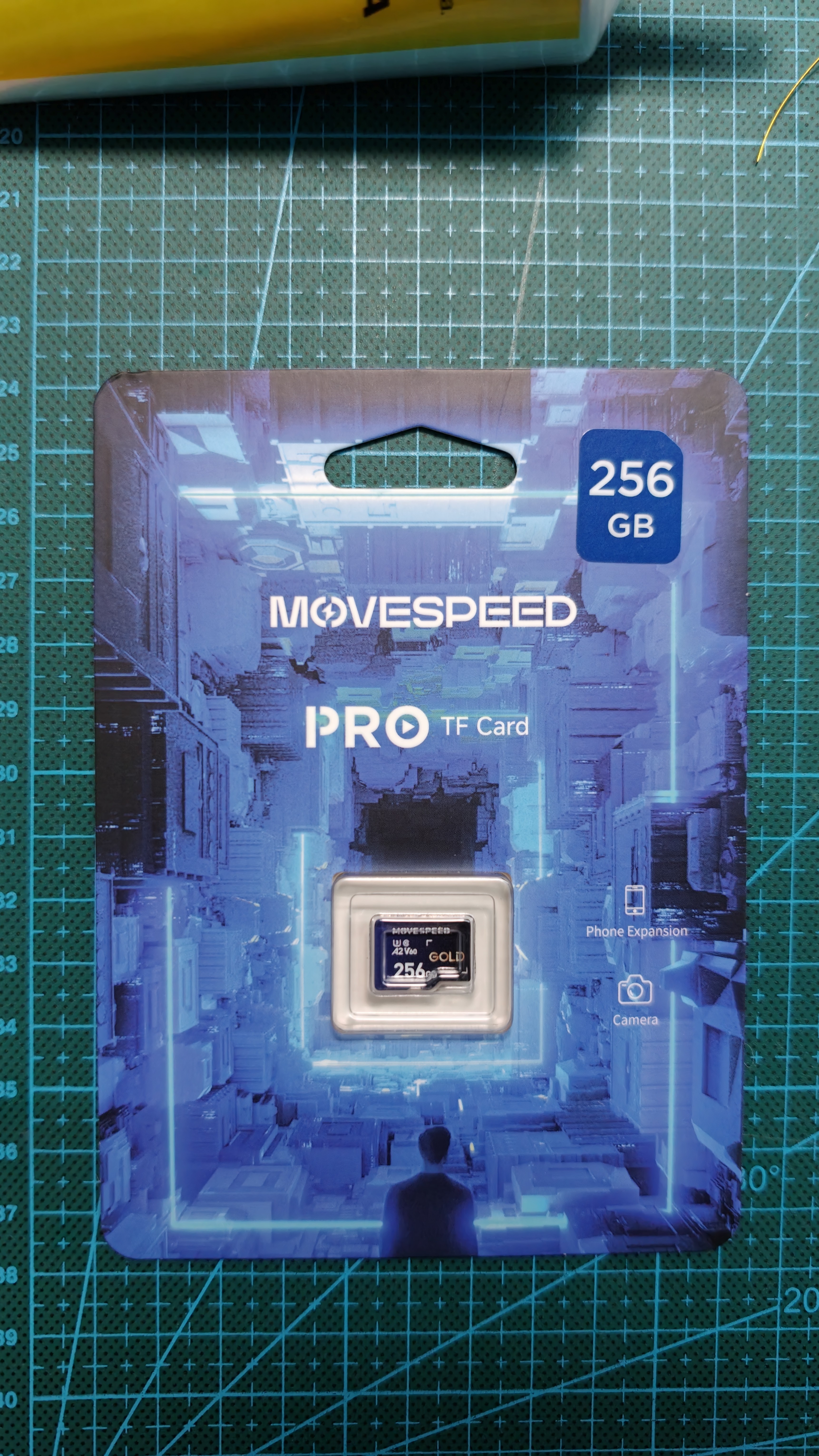 移速（MOVE SPEED）256GB TF（MicroSD）内存卡运动相机/无人机高速存储卡A2 V30适用大疆pocket3/4/4P/GoPro/Action 实拍图