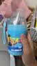 得力（deli）【开学文具】12色油画棒汪汪队联名水溶性12色可水洗旋转出芯蜡笔桶装炫彩棒幼儿画画涂色 实拍图