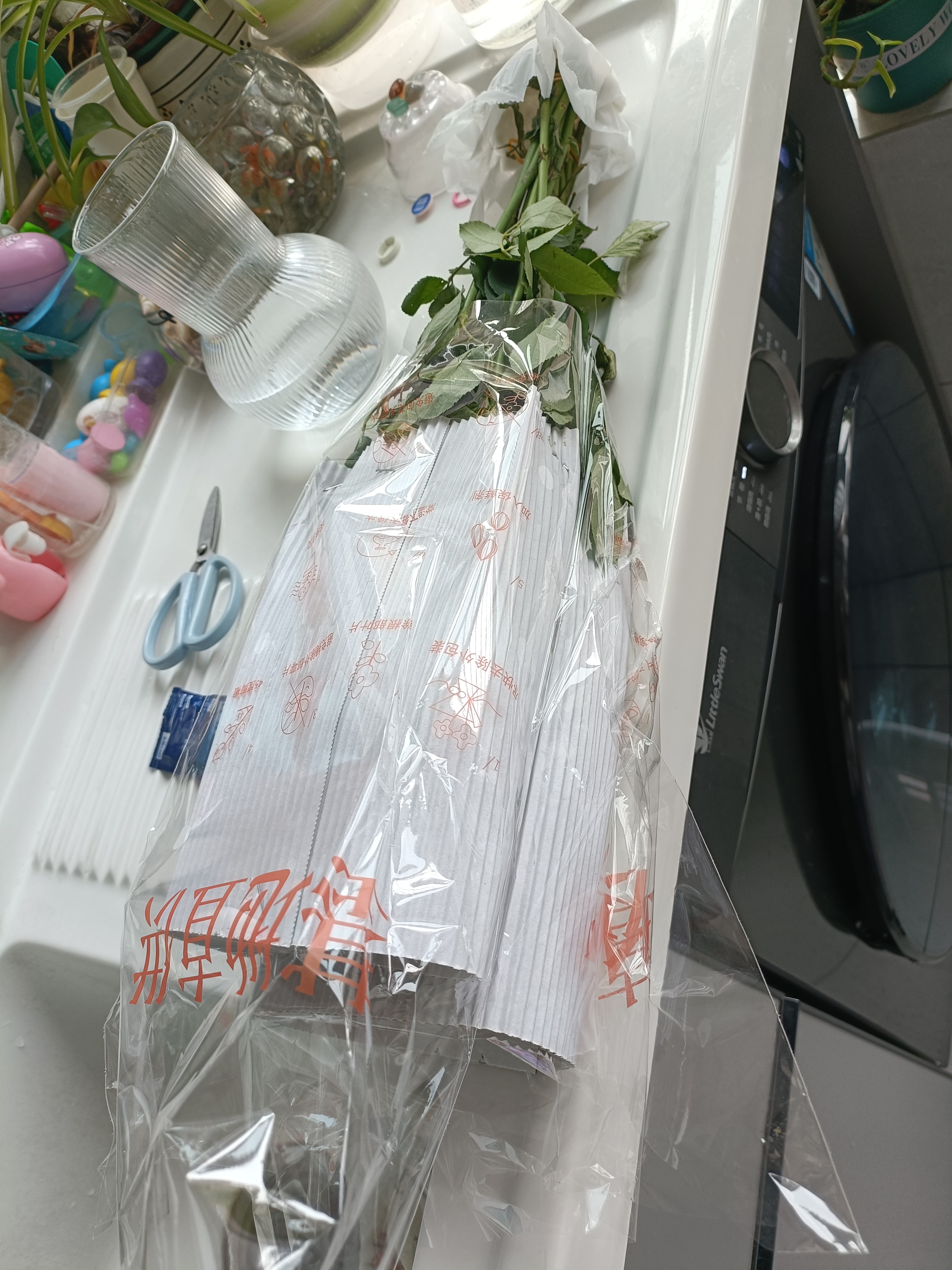 京东鲜花玫瑰花【粉色随机】20枝新鲜采摘礼品花基地源头直发 实拍图