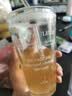 水杯玻璃杯吸管杯女高颜值可爱便携耐热仙女杯创意双饮杯随手杯子 450ml白色字母+盖子+玻璃吸管 1只 实拍图