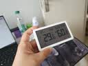德力西电气（DELIXI ELECTRIC）家用室内温度计婴儿房闹钟计时电子数显温湿度计温度表 实拍图