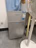 华宝小冰箱迷你小型家用双门冷藏冷冻两用一级能效出租房学生寝室宿舍用办公室电冰箱节能省电 【一级能效 铜管速冷】58升【万人推荐】银色 实拍图
