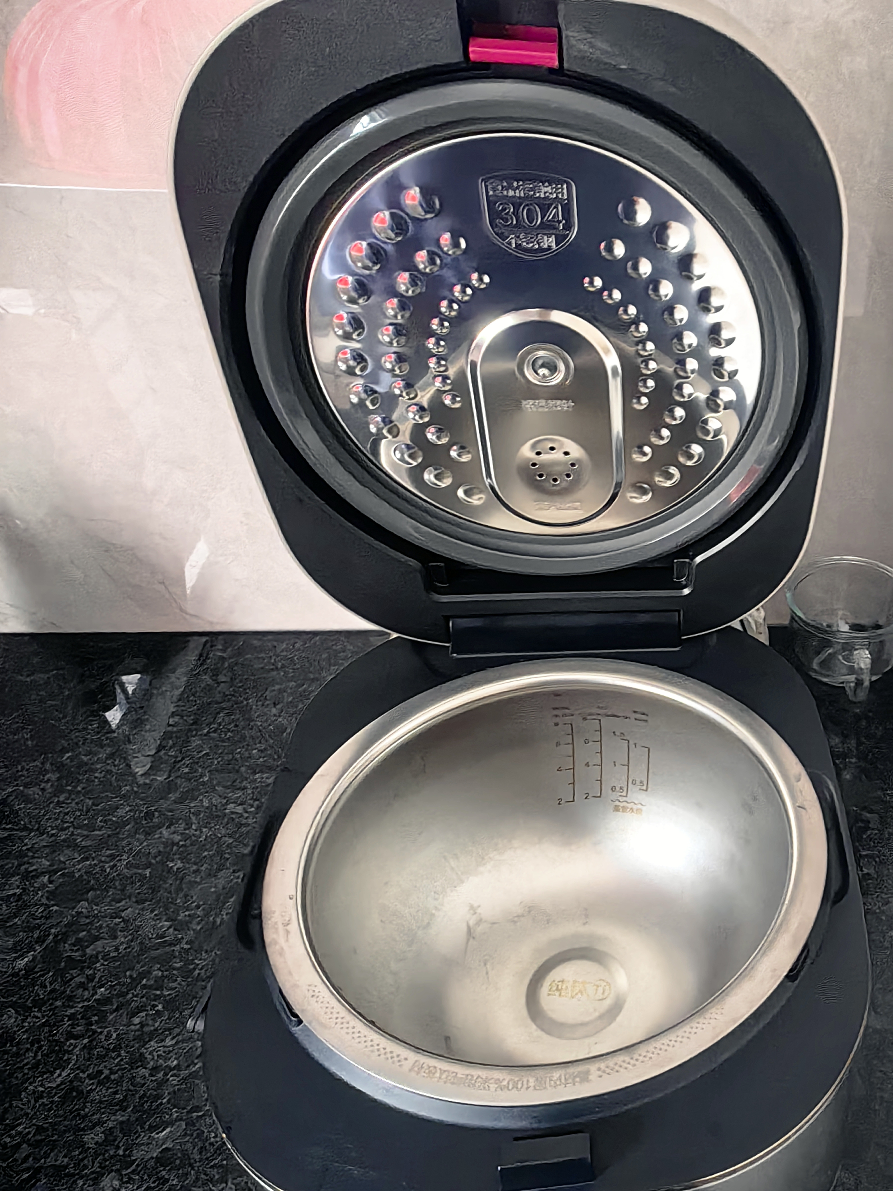 苏泊尔（SUPOR） 官方推荐电饭煲5L大容量家用智能电饭锅4-6-8人铜晶球釜IH电磁加热预约多功能煮饭锅一键柴火饭 【2026新品】纯钛+17分钟热水快饭 4L 实拍图