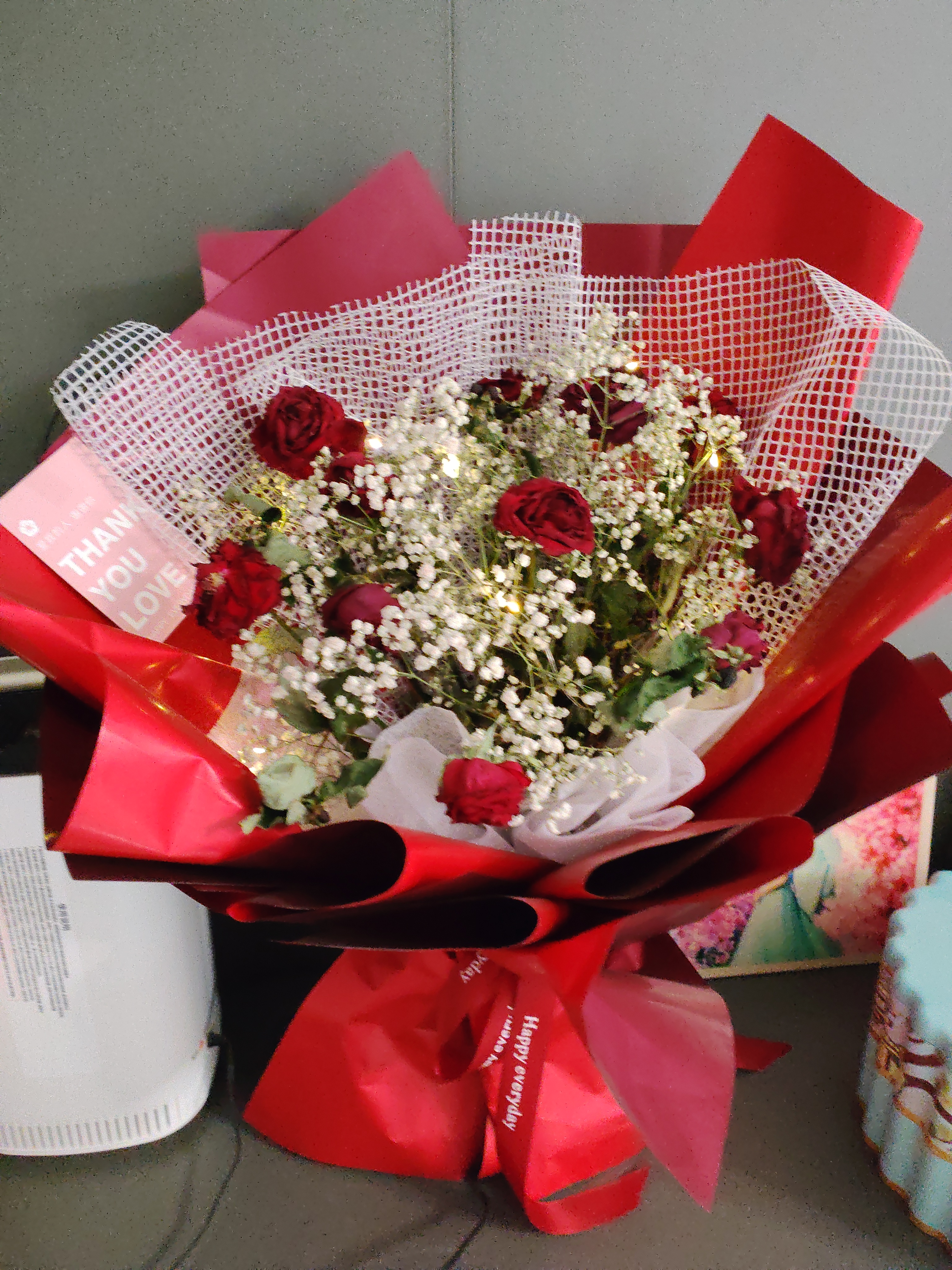 花递鲜花速递玫瑰花束教师节生日送老师礼物送女友表白同城配送当日达 11朵玫瑰-爱在此刻|JD027 实拍图