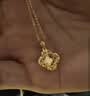 中国黄金（CHINA GOLD）足金碎冰冰四叶草黄金项链女2026轻奢吊坠生日礼物送女友老婆结婚 送礼推荐【浪漫礼盒】足金吊坠  赠镀金银链 实拍图