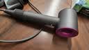 戴森（DYSON）HD15 高速吹风机 Dyson Supersonic 电吹风 快速干发 智能温控 呵护秀发 多风嘴 家用推荐 紫红色 实拍图