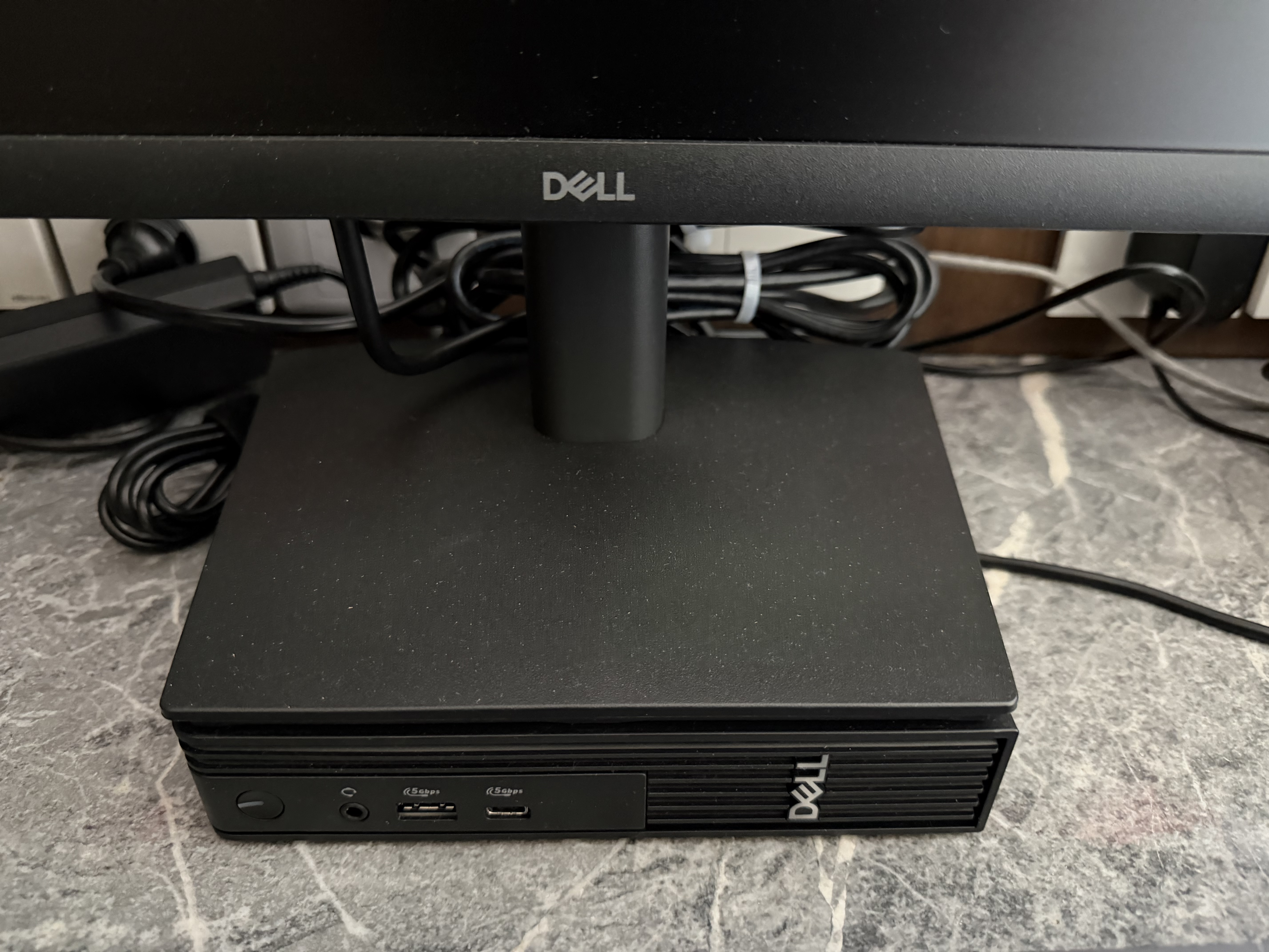 戴尔 DELL Pro mini高性能AI台式电脑迷你主机(R5-150 16G DDR5 512G)23.8大屏 商用办公 教育学习 实拍图
